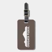 Étiquette À Bagage Chugach S'Il Vous Plaît (Devant Vertical)