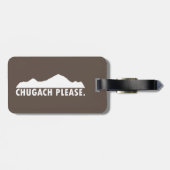Étiquette À Bagage Chugach S'Il Vous Plaît (Dos horizontal)