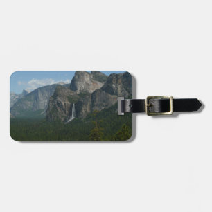 Étiquette À Bagage Chute de Bridalveil et Half Dome à Yosemite
