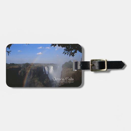 Étiquette À Bagage Chute Victoria 1 (Devant horizontal)