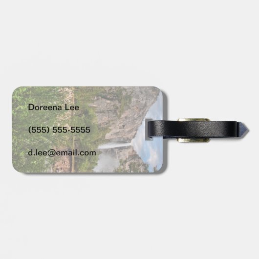 Étiquette À Bagage Chutes Bridal Veil (Dos horizontal)