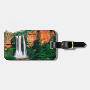 Étiquette À Bagage Chutes de la rivière Elands, Mpumalanga, Afrique d