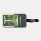 Étiquette À Bagage Chutes Multnomah | Oregon (Dos horizontal)