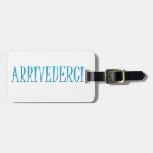 Étiquette À Bagage Ciao (Devant horizontal)