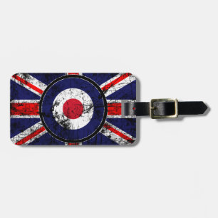 Étiquette À Bagage Cible BRITANNIQUE Union Jack de Mods de cible de