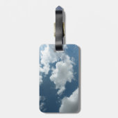 Étiquette À Bagage Ciel (Dos Vertical)