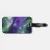 Étiquette À Bagage Ciel des auréoles nordiques (Dos horizontal)