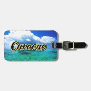 Étiquette À Bagage Ciel marin de Curaçao