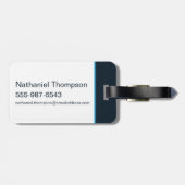 Étiquette À Bagage Cimier de maison ORNÉ RAVENCLAW™ (Dos horizontal)