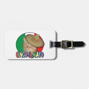 Étiquette À Bagage Cinco de Mayo