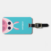 Étiquette À Bagage Circonspect le porc (Devant horizontal)