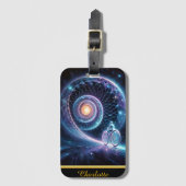 Étiquette À Bagage Circuits solitaires (Devant Vertical)