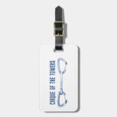 Étiquette À Bagage Cirque De L'Escalade Tours Rapide (Devant Vertical)