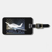 Étiquette À Bagage Cirrus SR22 (Devant horizontal)