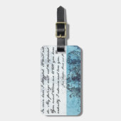 Étiquette À Bagage Citation de fierté et de préjudice (Devant Vertical)