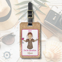 Citation drôle Femme Dessin animé Vacances Amusant