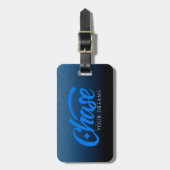 Étiquette À Bagage Citation Inspirationnelle Chasser vos rêves (Devant Vertical)