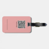 Étiquette À Bagage Cité LT01-0426 (Dos horizontal)