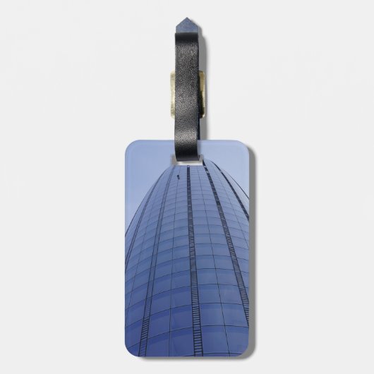 Étiquette À Bagage Cityscape (Dos Vertical)