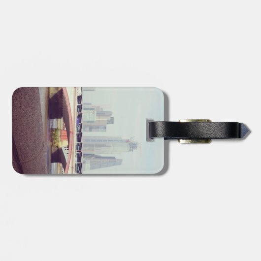 Étiquette À Bagage Cityscape (Dos horizontal)