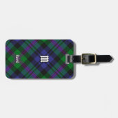 Étiquette À Bagage Clan Baird Tartan (Devant horizontal)