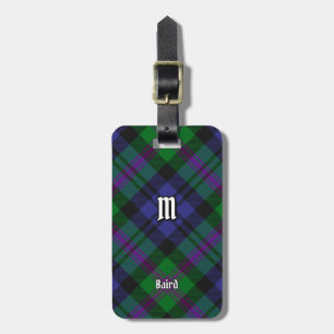 Étiquette À Bagage Clan Baird Tartan