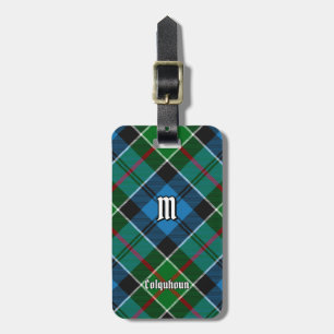 Étiquette À Bagage Clan Colquhoun Tartan