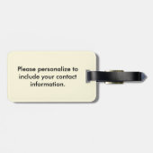 Étiquette À Bagage Clan Davidson (Dos horizontal)