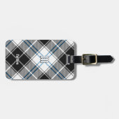 Étiquette À Bagage Clan Forbes robe Tartan (Devant horizontal)