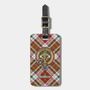 Étiquette À Bagage Clan MacAlister Crest sur le tatan de robe