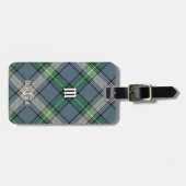Étiquette À Bagage Clan MacDowall Tartan (Devant horizontal)