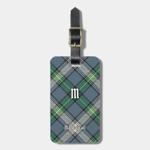 Étiquette À Bagage Clan MacDowall Tartan