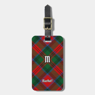 Étiquette À Bagage Clan MacDuff Tartan