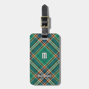 Étiquette À Bagage Clan MacFarlane Tartan de chasse antique