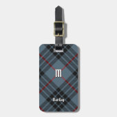 Étiquette À Bagage Clan MacKay Blue Tartan (Devant Vertical)