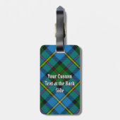 Étiquette À Bagage Clan MacLeod (Dos Vertical)