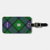 Étiquette À Bagage Clan Sinclair Chasse Tartan (Devant horizontal)