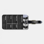 Étiquette À Bagage clapet de cinéma (Dos horizontal)
