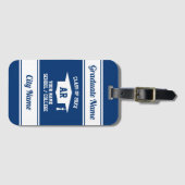 Étiquette À Bagage Classe de fin d'études secondaires de 2025 cadeau  (Devant Horizontal)