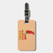 Étiquette À Bagage Classé Sassy Et Hot Pepper Diva (Devant Vertical)