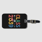 Étiquette À Bagage Classe super De 2039 Diplôme Senior 2039 (Devant Horizontal)