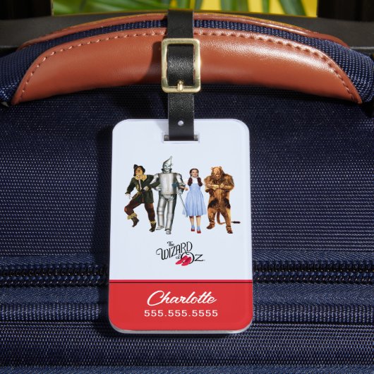 Étiquette À Bagage Classic Wizard of Oz Characters (Insitu Rectoal 2)