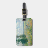 Étiquette À Bagage Claude Monet - Champs de pavot près d'Argenteuil ( (Devant Vertical)