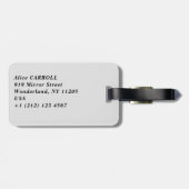 Étiquette À Bagage Claude Monet - Falaises à Etretat (Dos horizontal)