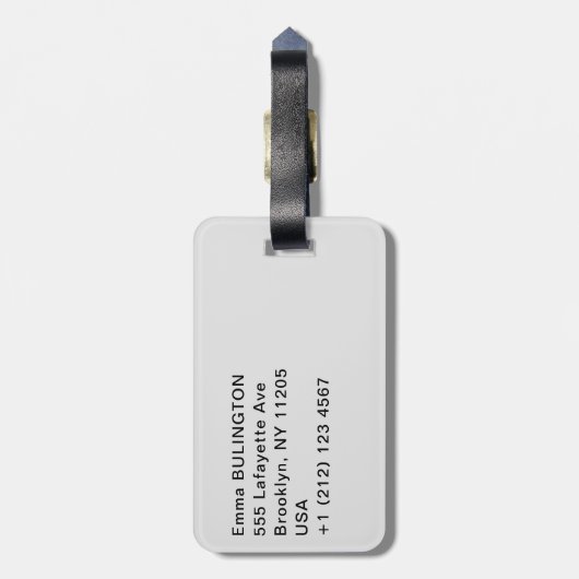 Étiquette À Bagage Claude Monet - Femme avec Parasol face à gauche (Dos Vertical)