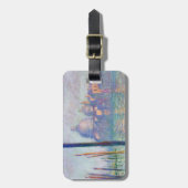 Étiquette À Bagage Claude Monet - Grand Canal, Venise (Devant Vertical)