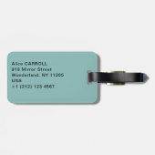 Étiquette À Bagage Claude Monet - Grand Canal, Venise (Dos horizontal)