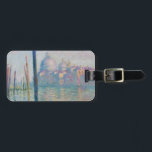Étiquette À Bagage Claude Monet Grand Canal Venise Italie Voyage<br><div class="desc">Peinture de paysage impressionniste par Claude Monet - Chefs-d'oeuvre classique - Claude Monet Impressionniste Série de peinture - Grand Canal Venise</div>