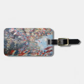 Étiquette À Bagage Claude Monet - La Rue Montorgueil - Paris (Devant horizontal)