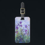 Étiquette À Bagage Claude Monet - Lilac Irises / Iris Mauves<br><div class="desc">Lilac Irises / Iris Mauves - Claude Monet,  1914-1917</div>